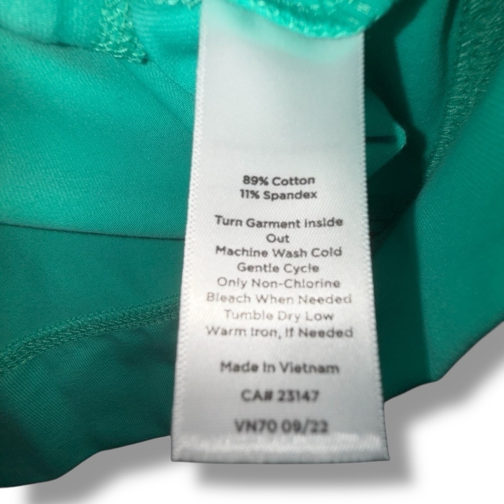 TALBOTS T By Talbots Everyday Stretch Mockneck Jacket - Rain Forest Green 1X - Picture 11 of 15